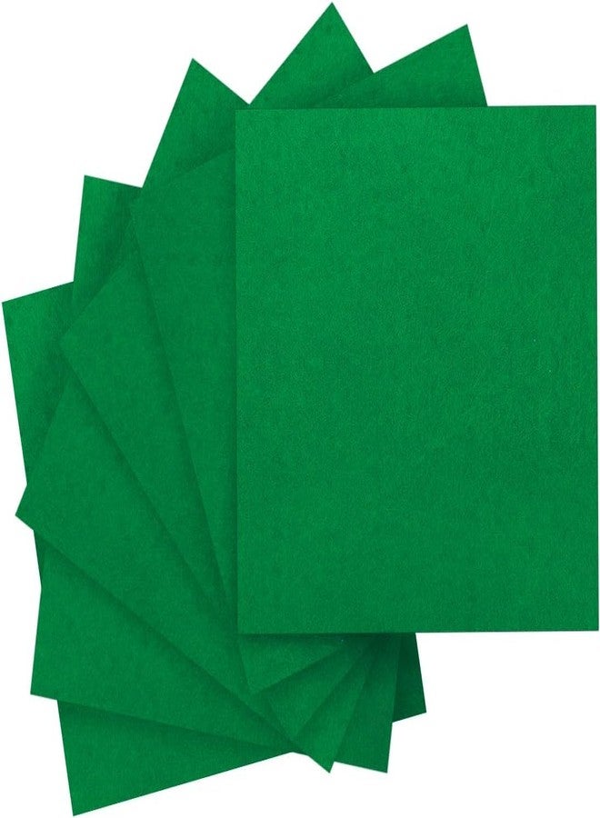Haoser Green Felt Sheets, 42pcs 4"x4" (10 cm x 10 cm), Pre-Cut Felt Sheet for Crafts, Craft Felt Fabric Sheets, Sewing Felt Squares for Patchwork. - Image 1